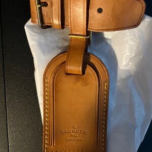Louis Vuitton luggage tag